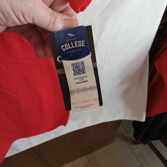 Men's Wisconsin Badgers Red T Shirt Large - Picture 3 of 5